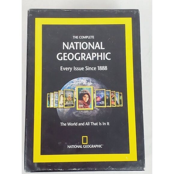 The complete national geographic (Since 1888) [CD-ROM] - Picture 1 of 3
